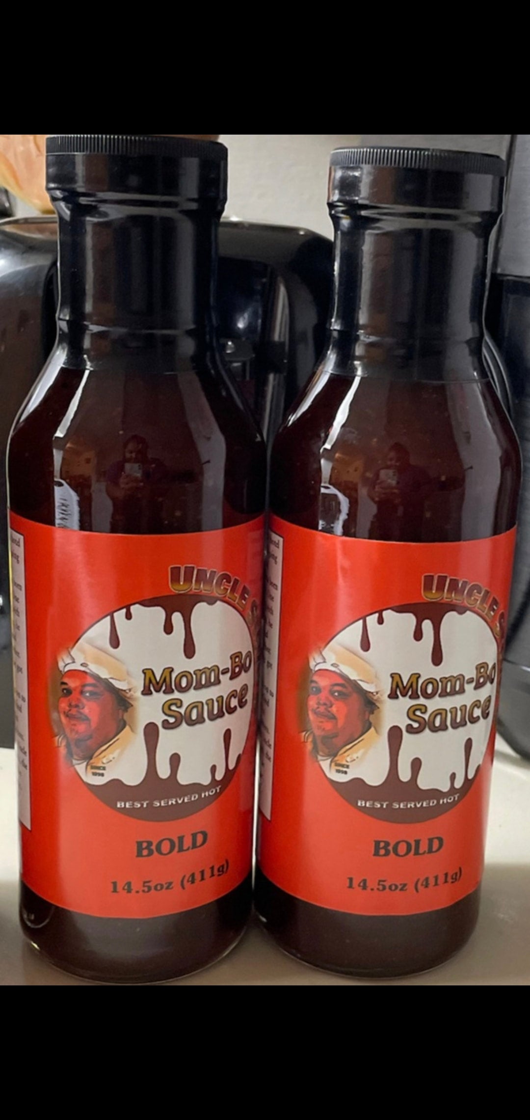 2 Bottles of Uncle Steve's Mom-Bo Sauce | Uncle Steve's Mom-Bo Sauce